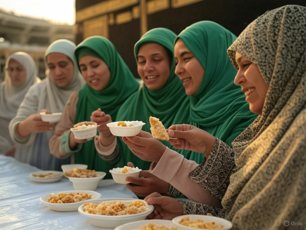 Iftar distribution in Makkah